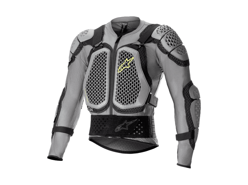 ALP27011160 Giacca prottetiva Alpinestars Bionic Action V2 grigio/nero/giallo fluo 2XL