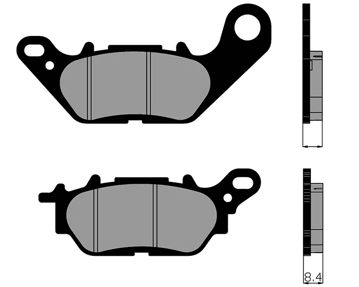 P174.0152 Pastiglie freno Polini Original Yamaha Nmax 125