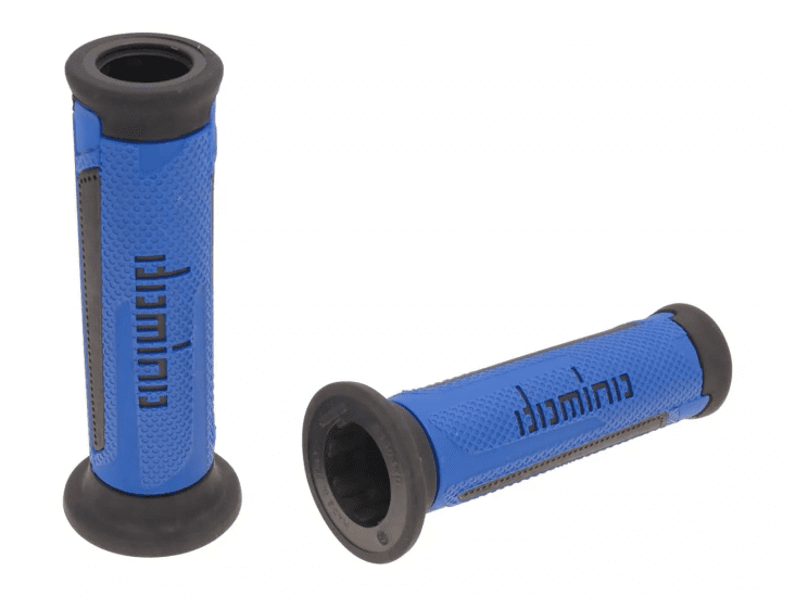 DOM37156 Domino A350 On-Road Grips Blue / Black (Open)