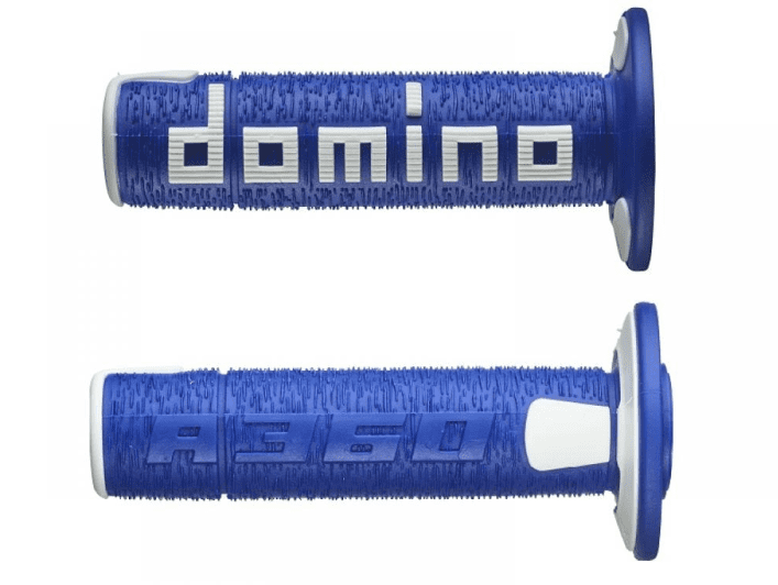 a36041c4846a7-0 coppia manopole domino blu/bianco off road