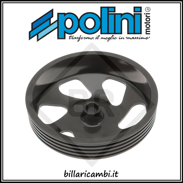 U250.025 Clutch Bell Polini Evolution 2 d107mm Piaggio /Peugeot /Gilera